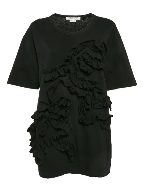 Comme Des Garçons 2024 ruffle-embellished T-shirt