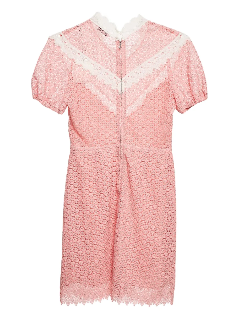 SANDRO lace puff-sleeve dress | Image 2