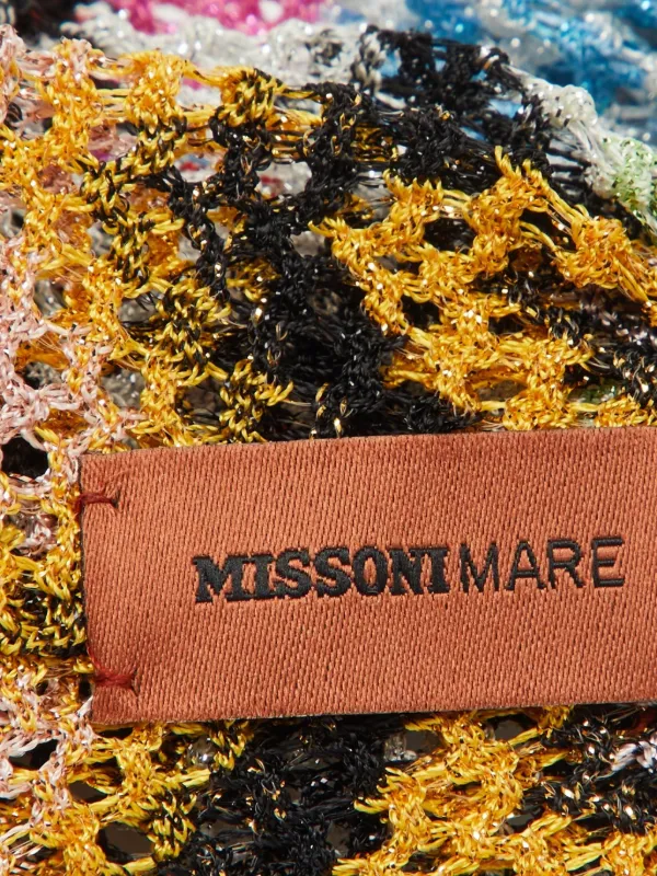 Missoni Twisted Lurex Headband Missoni Pre-Owned Twisted Lurex Headband | Blue | FARFETCH GE main image 3