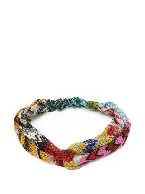 Missoni Pre-Owned twisted lurex headband