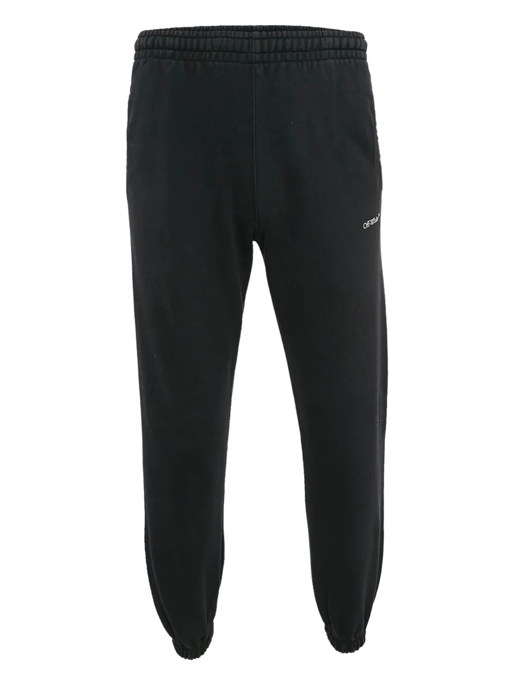 Off-White Pre-Owned cotton track pants | Black | Image 1
