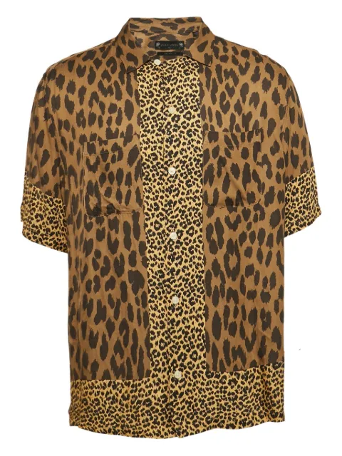 AllSaints leopard-print shirt