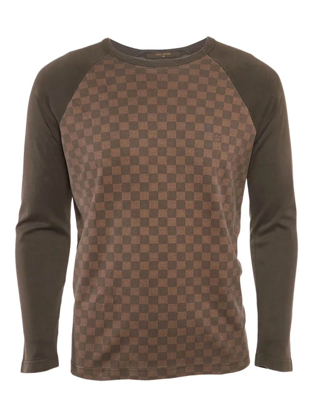 Louis Vuitton Pre-Owned パターン Tシャツ - ブラウン Louis Vuitton Pre-Owned パターン Tシャツ - ブラウン