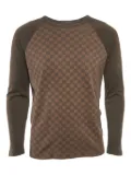 Louis Vuitton Pre-Owned patterned t-shirt - Brown