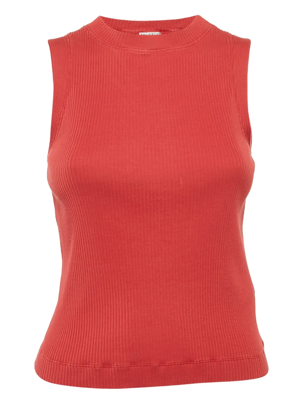 Pre-owned Brunello Cucinelli Ribbed-knit Tank Top