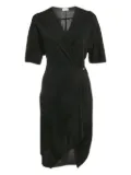 Christian Dior Pre-Owned 1900 wrap dress - Black