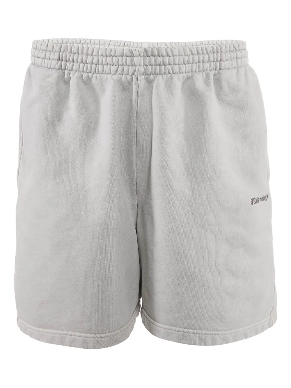 Balenciaga Pre-Owned logo-embroidered cotton shorts | Image 2