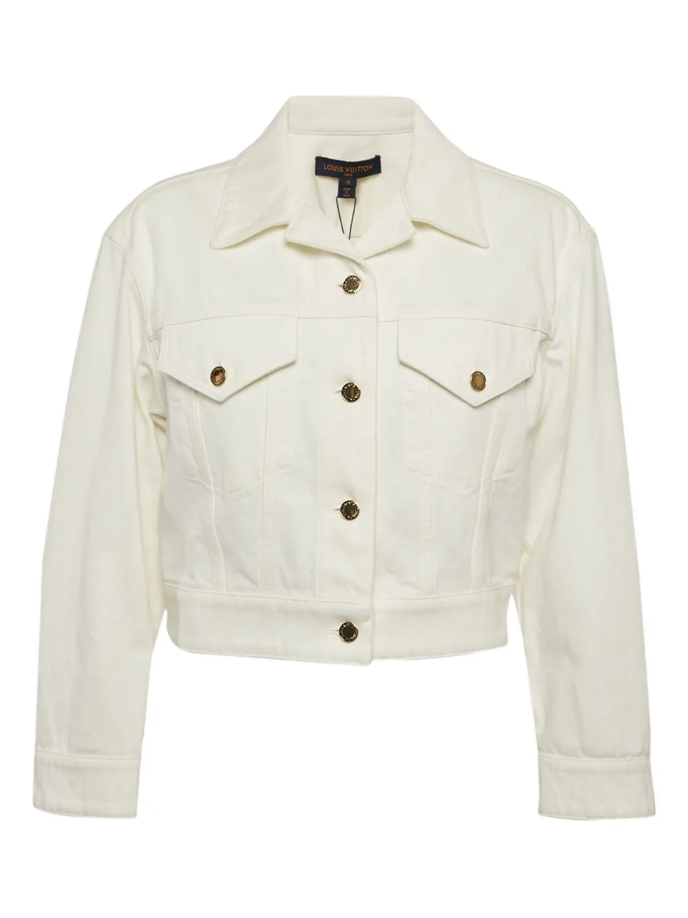 Louis Vuitton Pre-Owned cotton jacket - ホワイト Louis Vuitton Pre-Owned cotton jacket - ホワイト