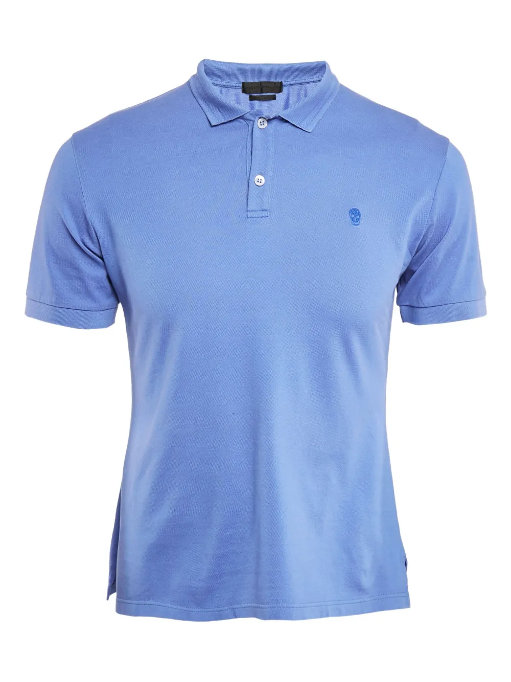 Alexander McQueen Pre-Owned cotton polo shirt | Blue | Image 1