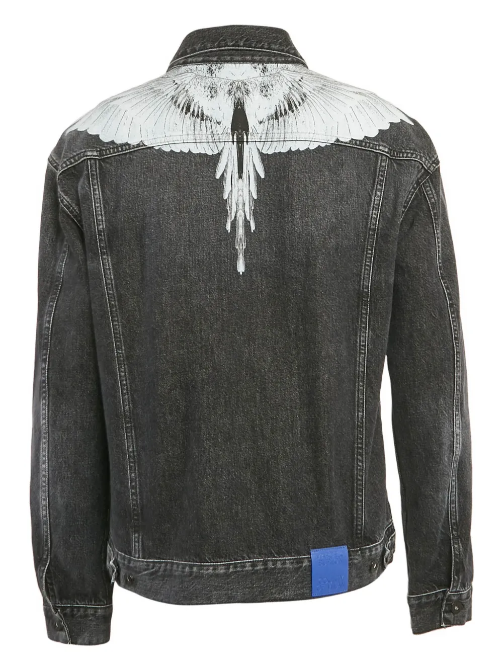 Marcelo Burlon County of Milan graphic-print denim jacket | Image 2