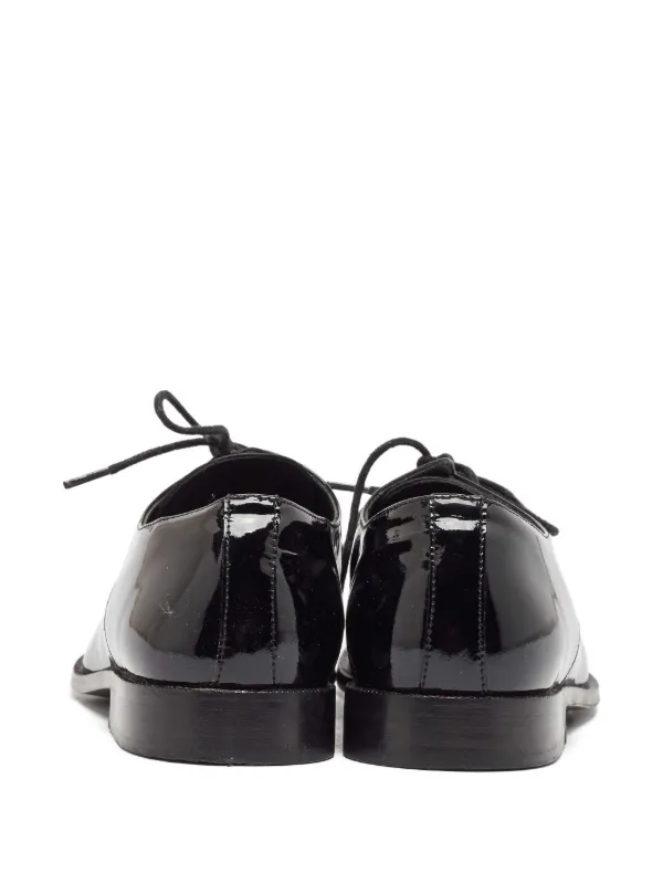 Christian Dior Pre-Owned レースアップ レザーシューズ Christian