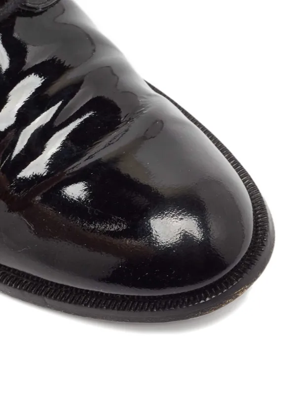 Christian Dior Pre-Owned レースアップ レザーシューズ Christian