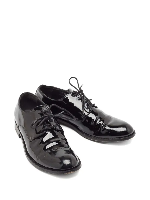 Christian Dior Pre-Owned レースアップ レザーシューズ Christian