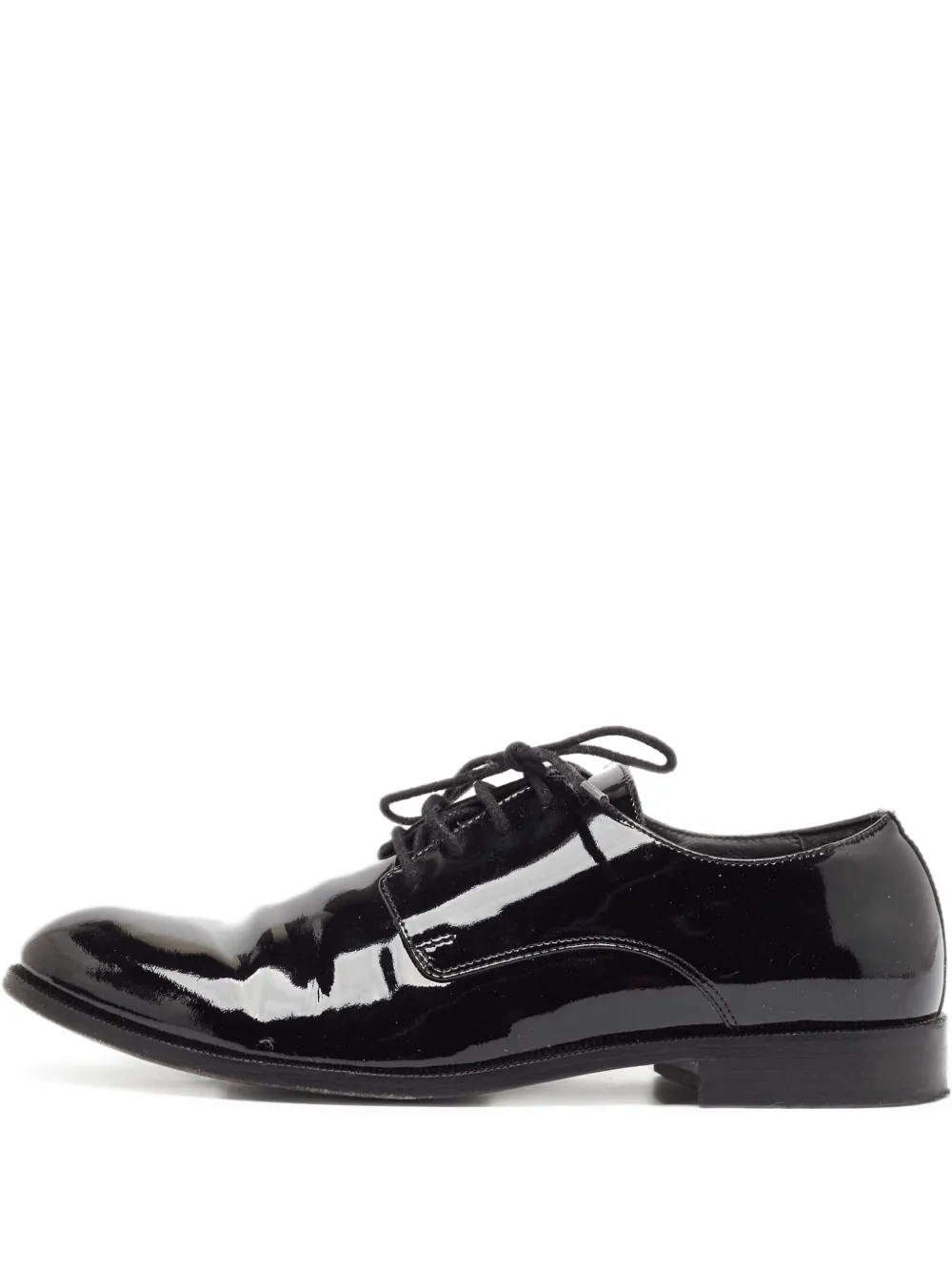 Christian Dior Pre-Owned leather lace-up shoes - ブラック Christian Dior Pre-Owned leather lace-up shoes - ブラック