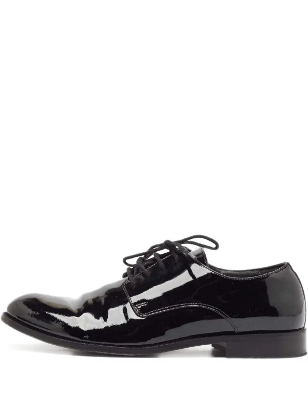 Christian Dior Pre-Owned レースアップ レザーシューズ Christian