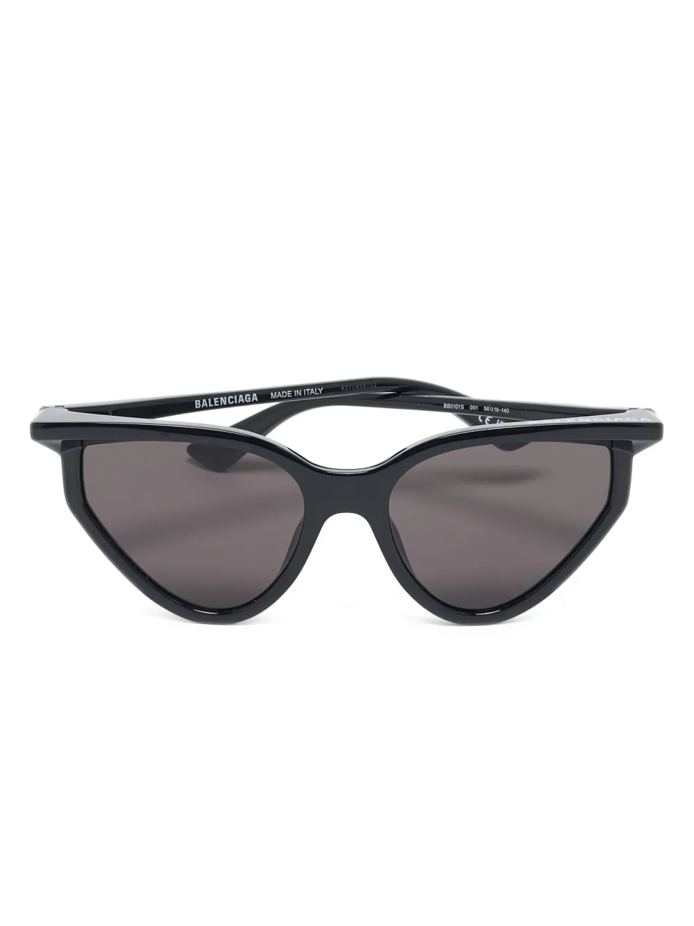 Balenciaga Pre-Owned geometric-frame sunglasses | Black | Image 1