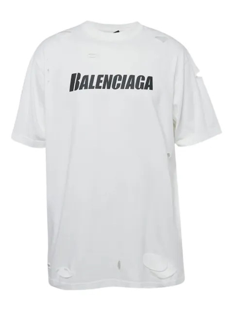 Balenciaga Pre-Owned camiseta con logo estampado
