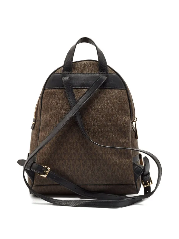 Michael Kors Vintage Rhea Backpack | Brown | FARFETCH JO display picture 3