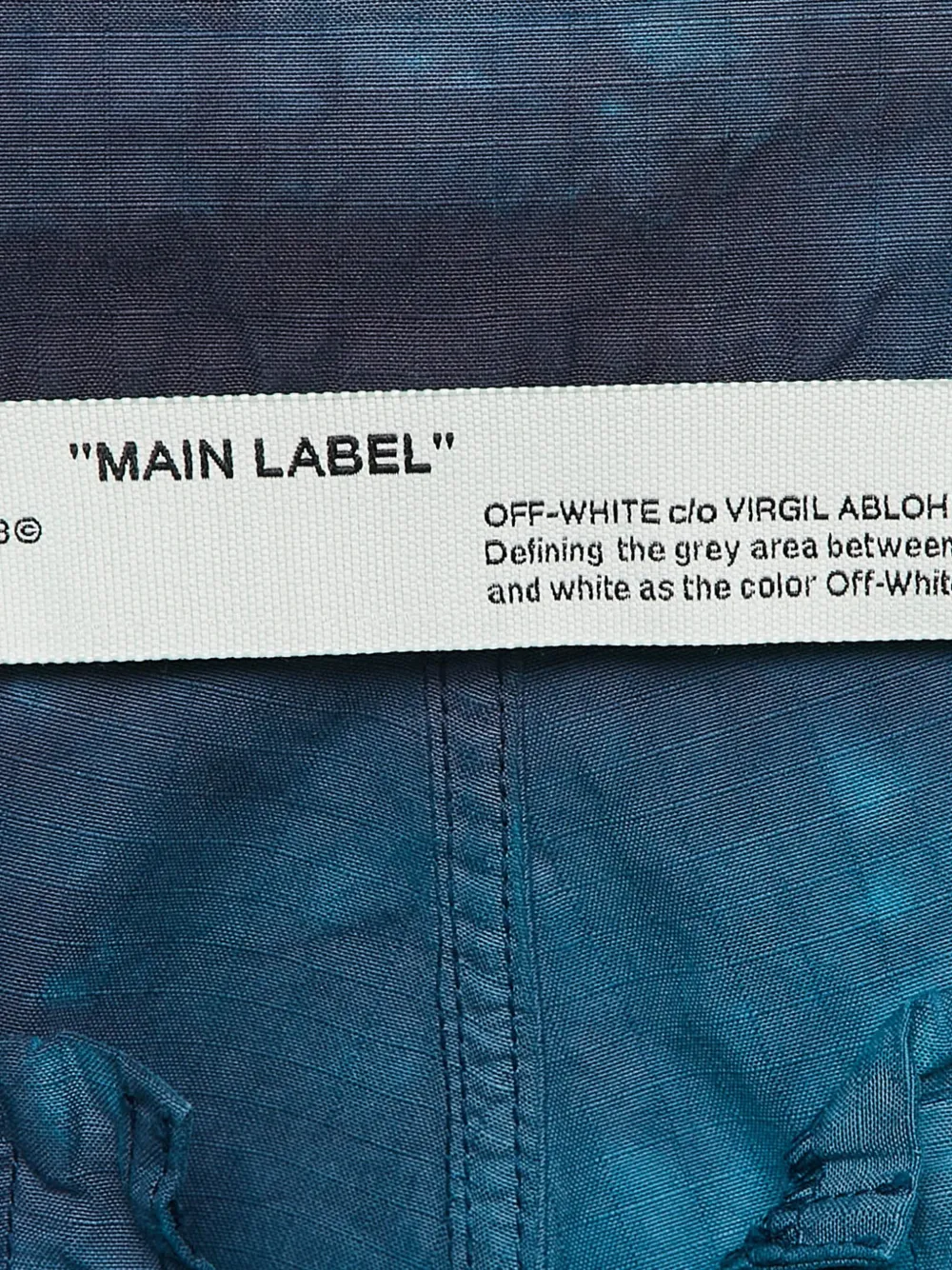Off-White Pre-Owned tie-dye cargo trousers | Regular & Straight-Leg Trousers | Image 2