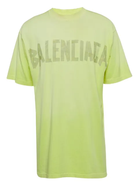 Balenciaga Pre-Owned camiseta con logo estampado