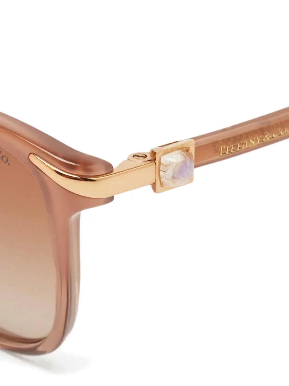 Tiffany & Co. Pre-Owned キャットアイ サングラス | ブラウン