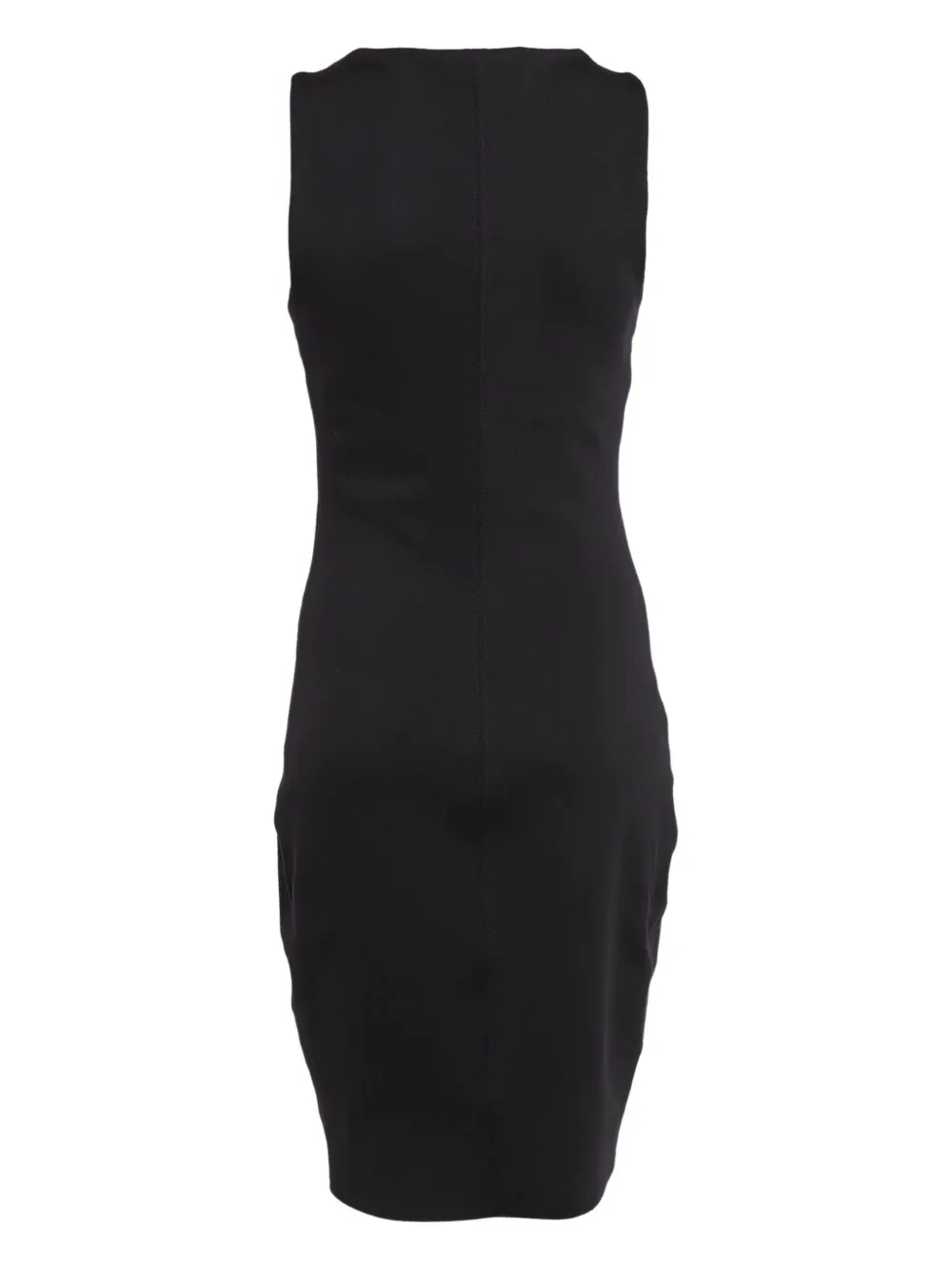 The Row Pre-Owned Katoenen mouwloze midi-jurk - Zwart