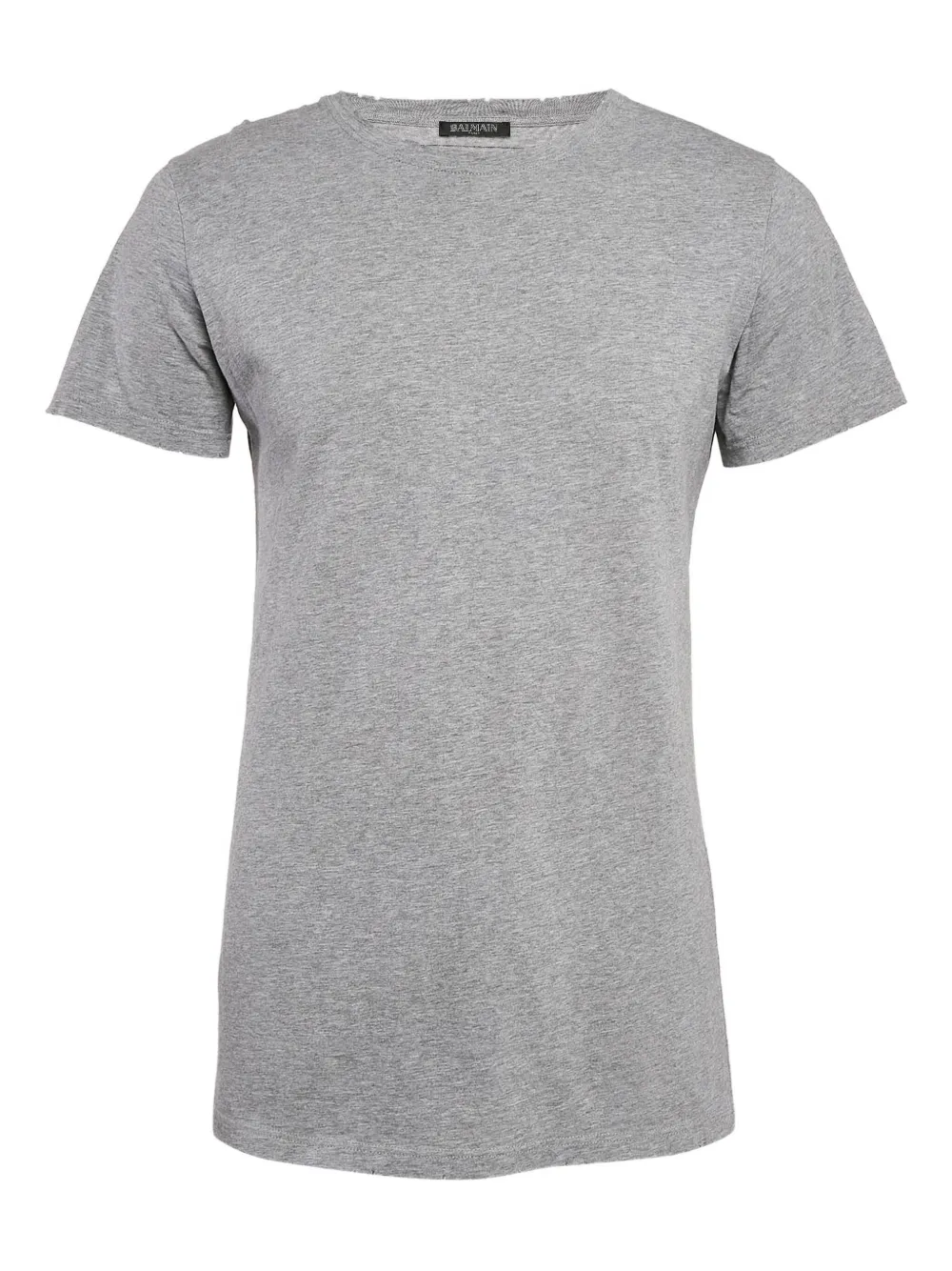 Balmain Pre-Owned cotton T-shirt | Grey | Image 1