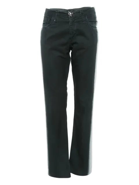 CHANEL Pre-Owned gradient cotton jeans