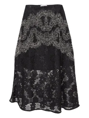 Patou レース ミニスカート | ブルー | FARFETCH JP