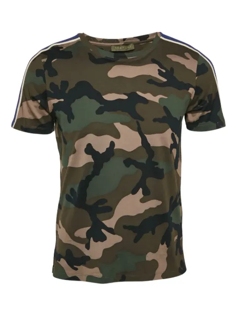 Valentino Garavani Pre-Owned t-shirt à imprimé camouflage
