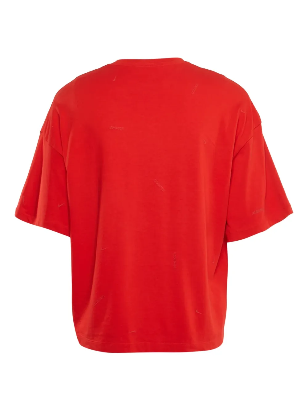 Jacquemus Pre-Owned x Nike logo-embossed cotton T-shirt | Image 2