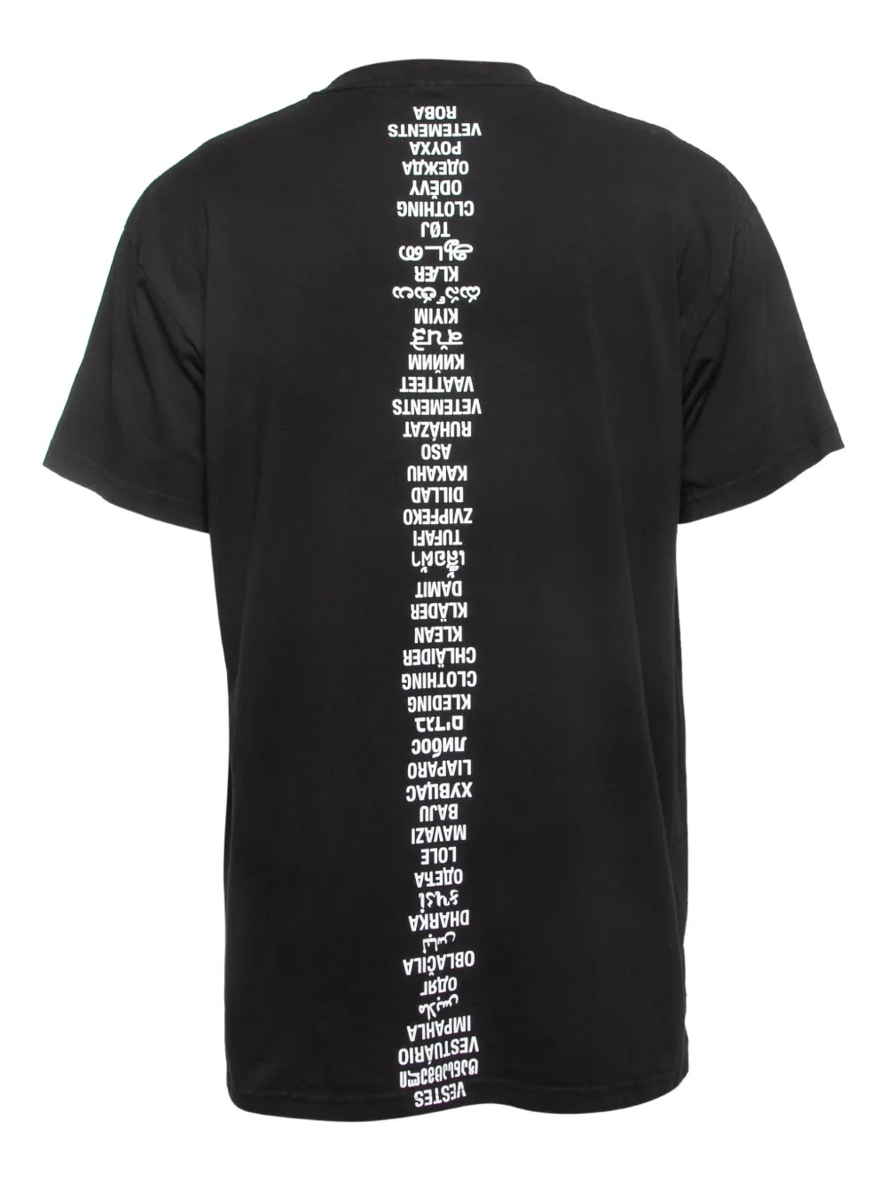 VETEMENTS pre-owned graphic-print T-shirt | T-Shirts & Jersey Shirts | Image 2