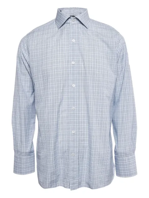Tom Ford Vintage pre-owned tartan cotton shirt