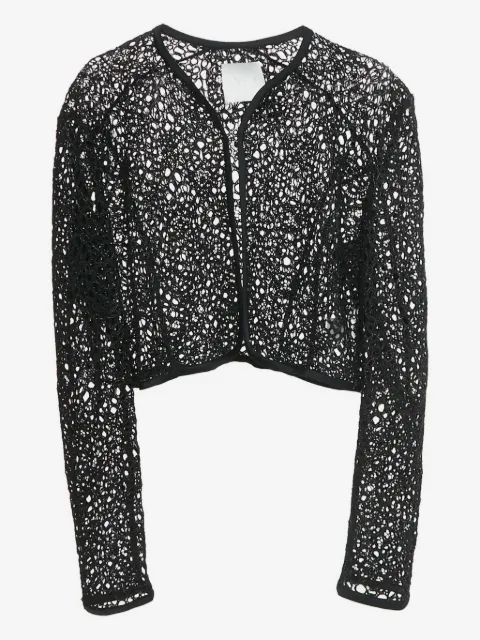 Ingie Paris pre-owned guipure top