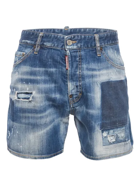 DSQUARED2 Pre-Owned distressed denim shorts