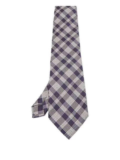 Tom Ford Vintage pre-owned silk checked tie