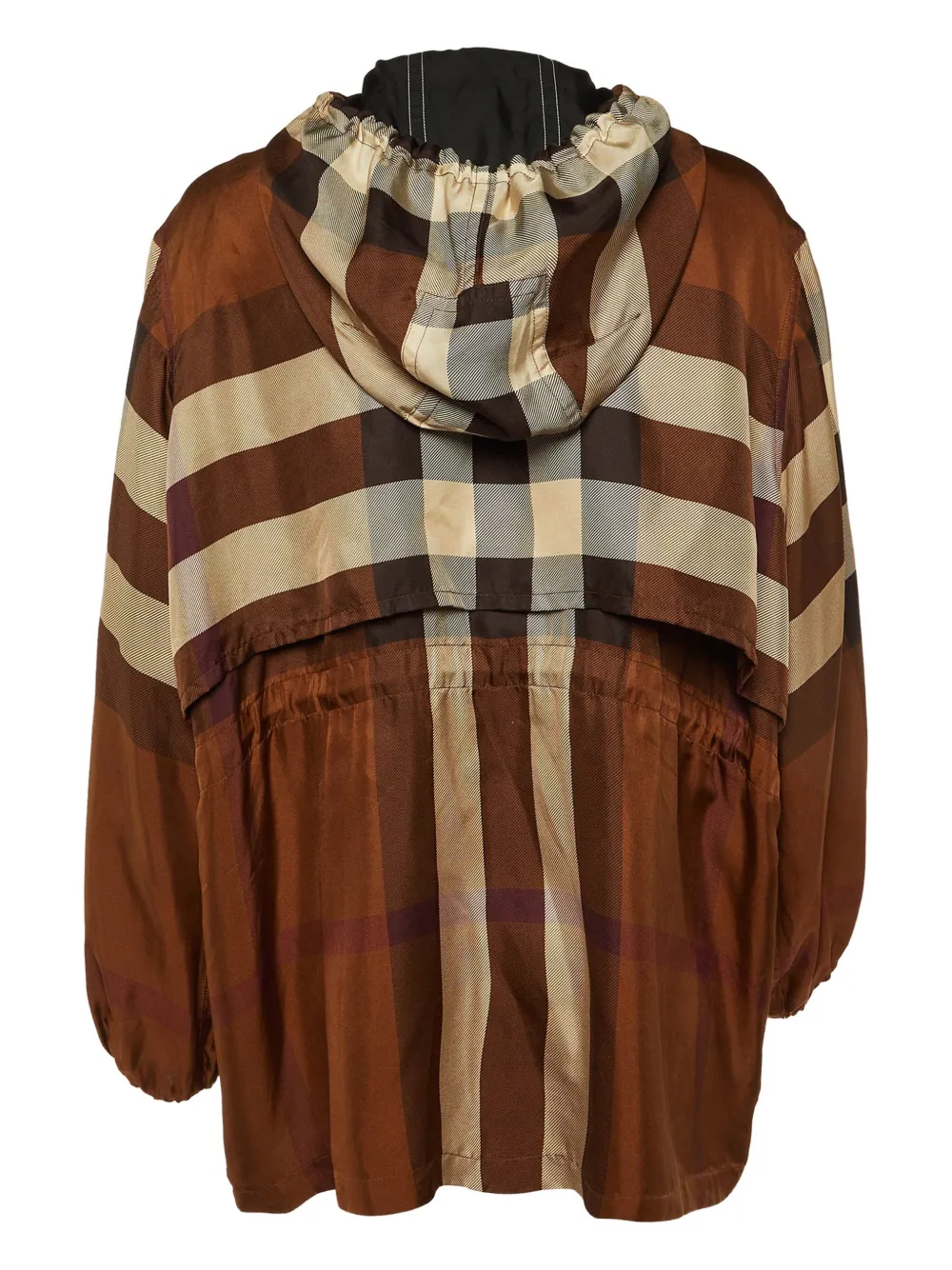 Burberry Pre-Owned checked hooded jacket | Image 2