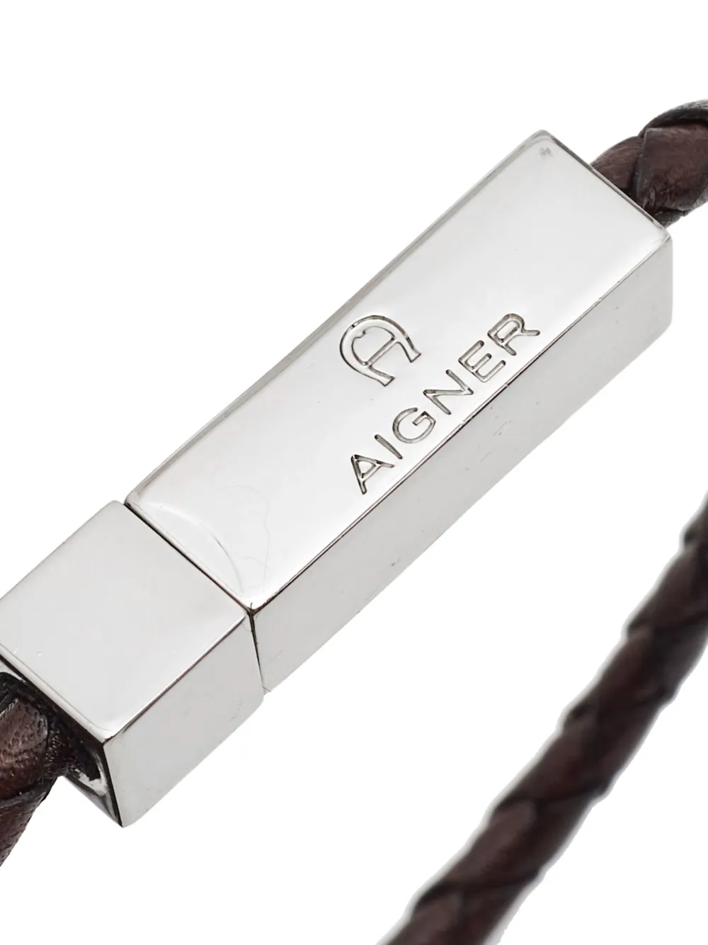 Aigner Vintage Pre-owned leather braid bracelet | Women | Image 2