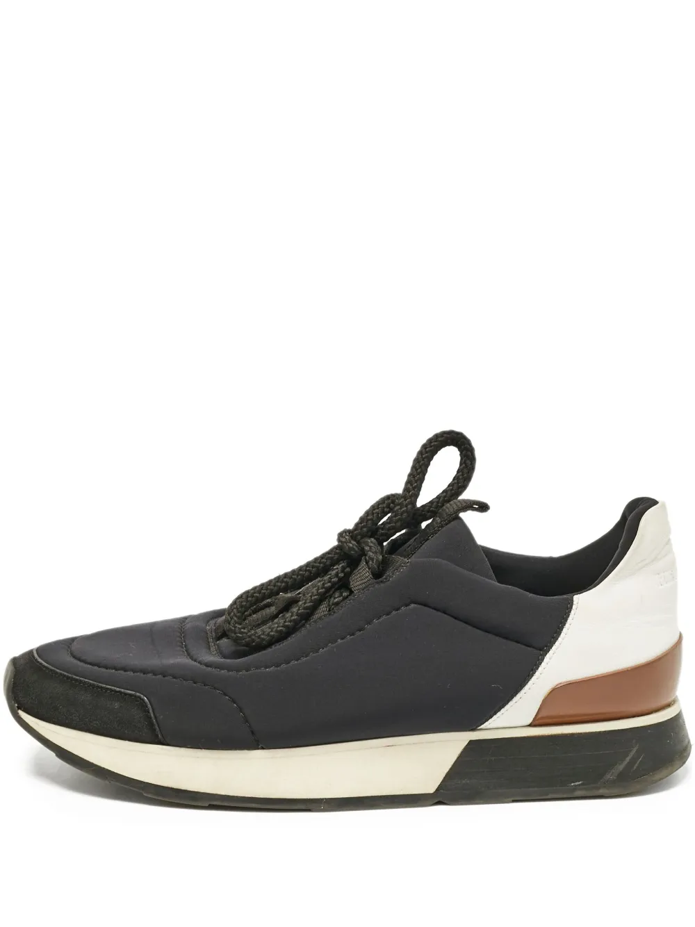 Hermès Pre-Owned Miles レザースニーカー - ブラック Hermès Pre-Owned Miles レザースニーカー - ブラック
