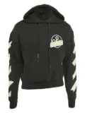 Off-White Pre-Owned Arrows Tape hoodie - Black