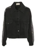 Christopher Kane stud-embellished denim jacket - Black