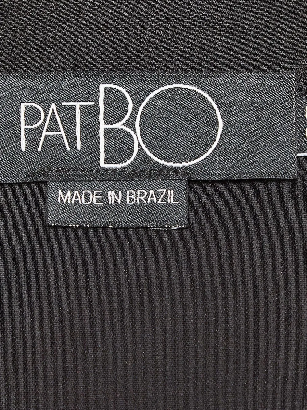 Pre-owned Patbo Buckle-detail Puff-sleeve Top In Green