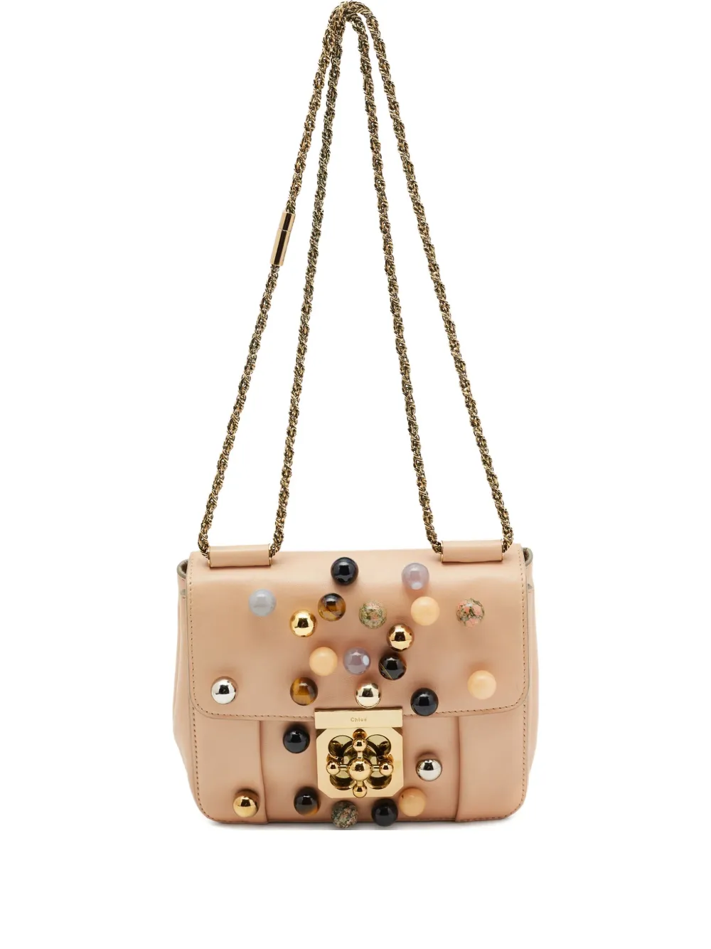 Chloé Pre-Owned Elsie ショルダーバッグ - オレンジ Chloé Pre-Owned Elsie ショルダーバッグ - オレンジ