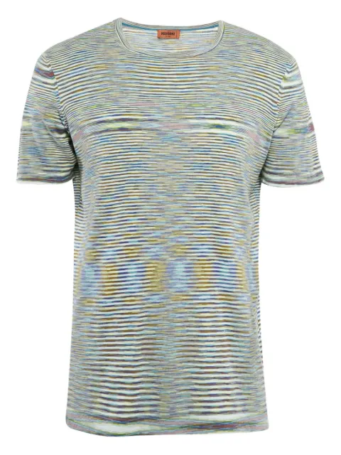 Missoni Pre-Owned striped cotton T-shirt