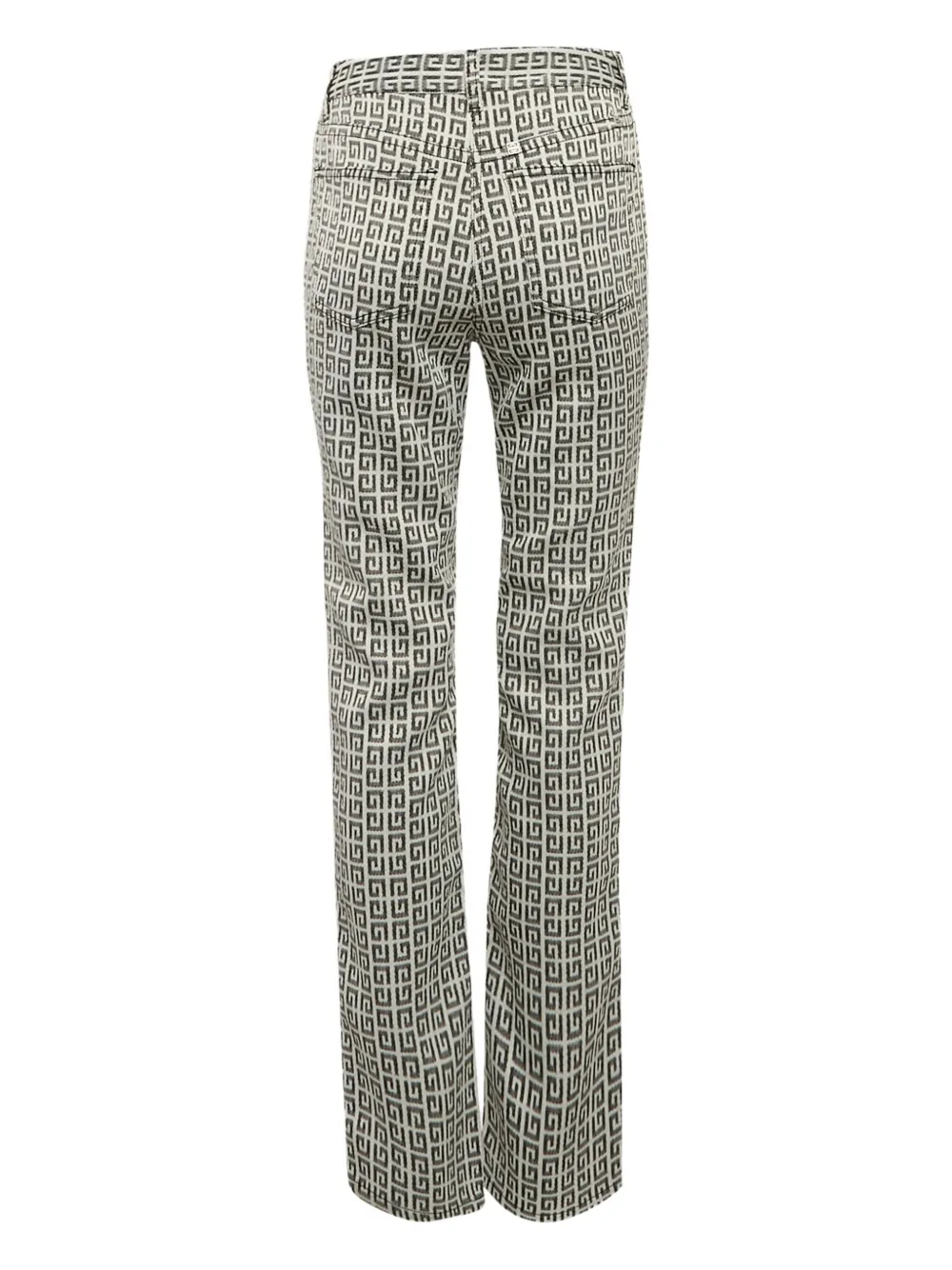 Givenchy Pre-Owned jacquard pattern trousers | Image 2