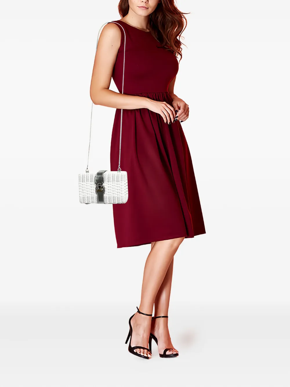 Mark Cross wicker clasp clutch bag | Image 2