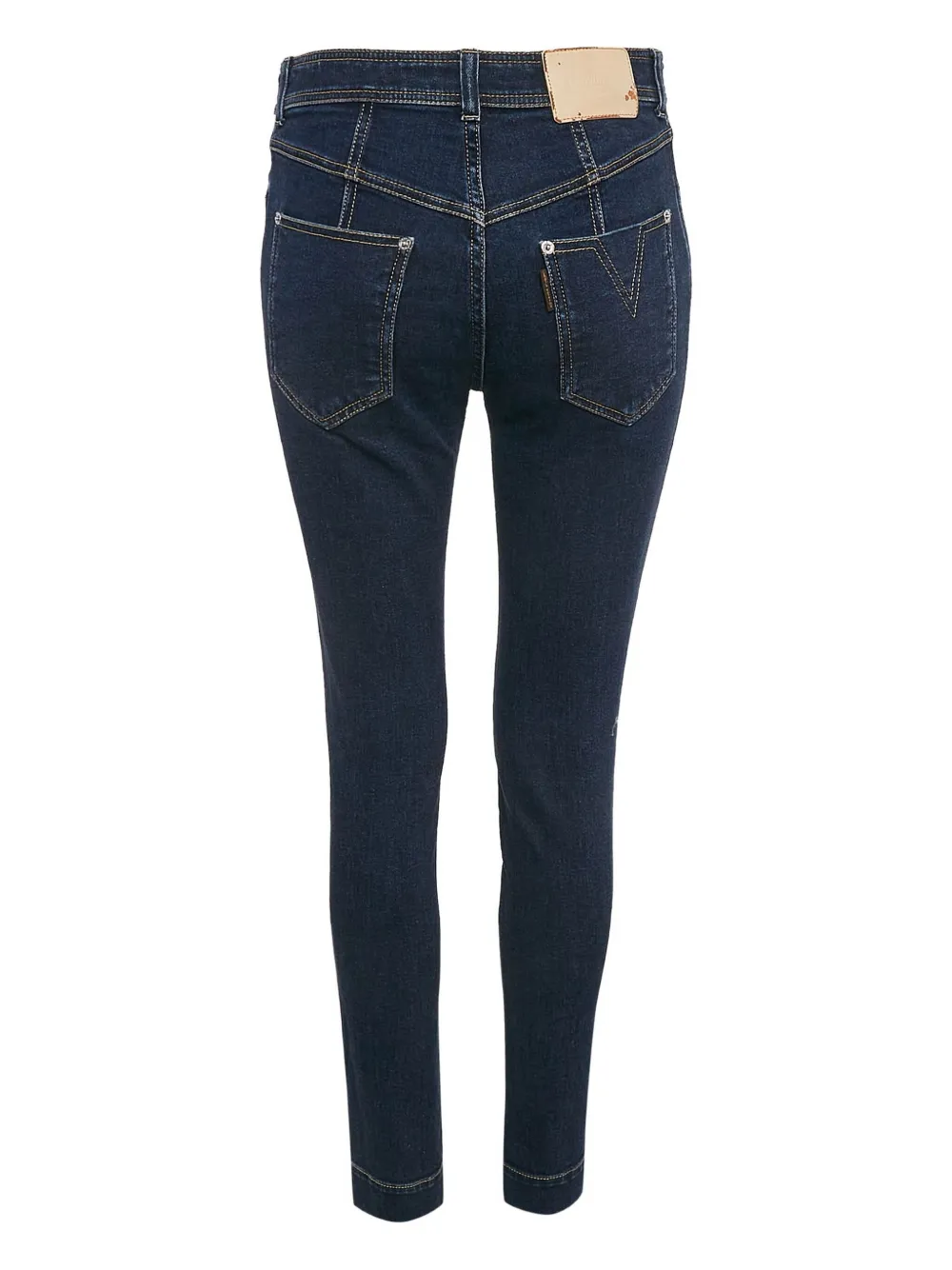 Louis Vuitton Pre-Owned Jeans met vijf zakken - Blauw