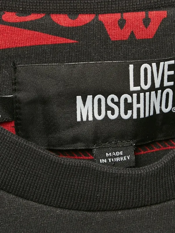 Love Moschino ロゴ スウェットシャツ | ブラック | FARFETCH JP