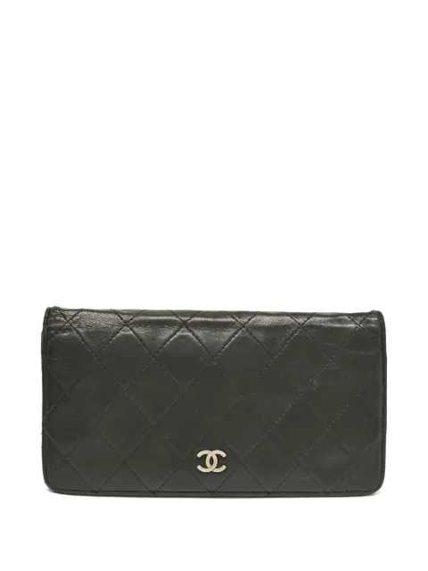 CHANEL Pre-Owned quilted leather wallet