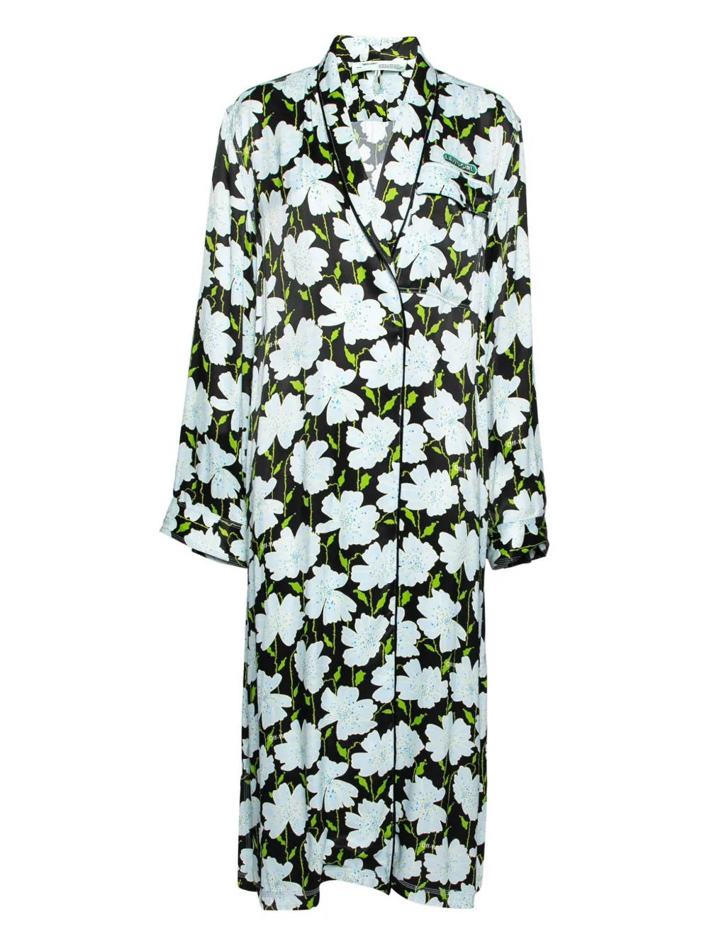 Off-White Pre-Owned floral-print coat | Image 2